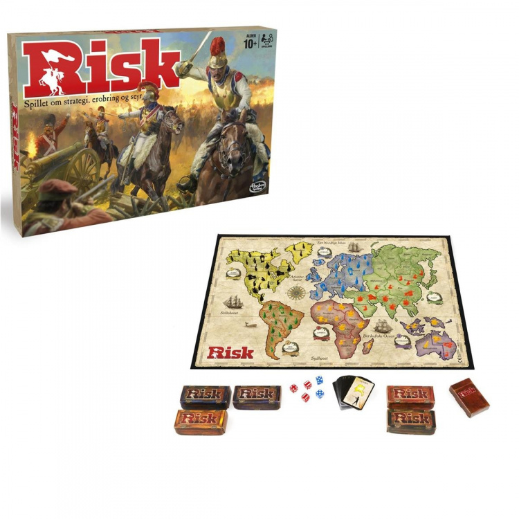 Hasbro Risk - Het spel van strategie, verovering en overwinning (UK)