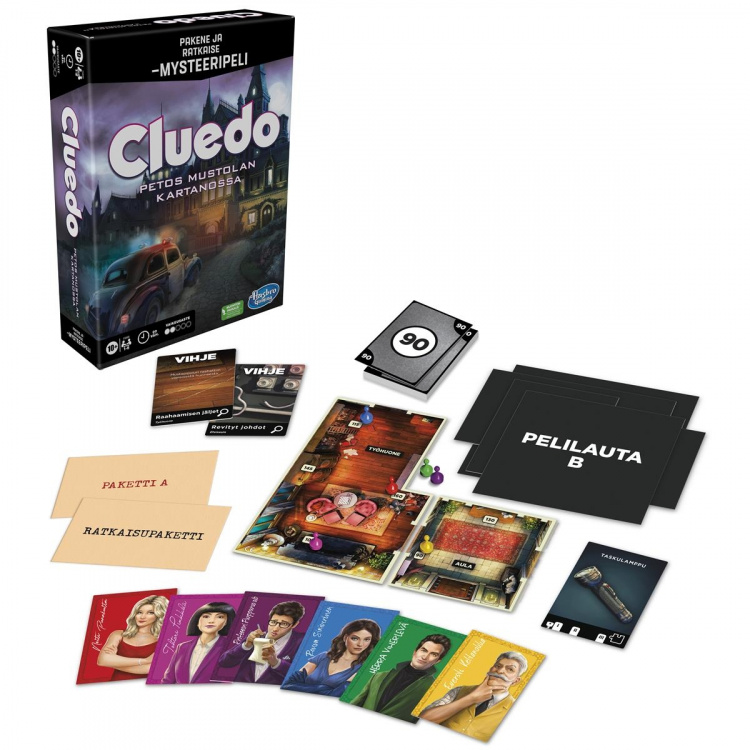 Hasbro Cluedo ontsnappen Verraad op Tudor Mansion (FI)