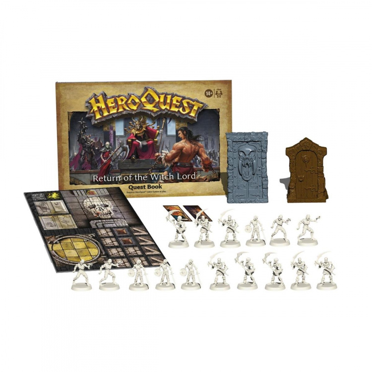 Hasbro HeroQuest Expansion Return of Witchlord (EN)