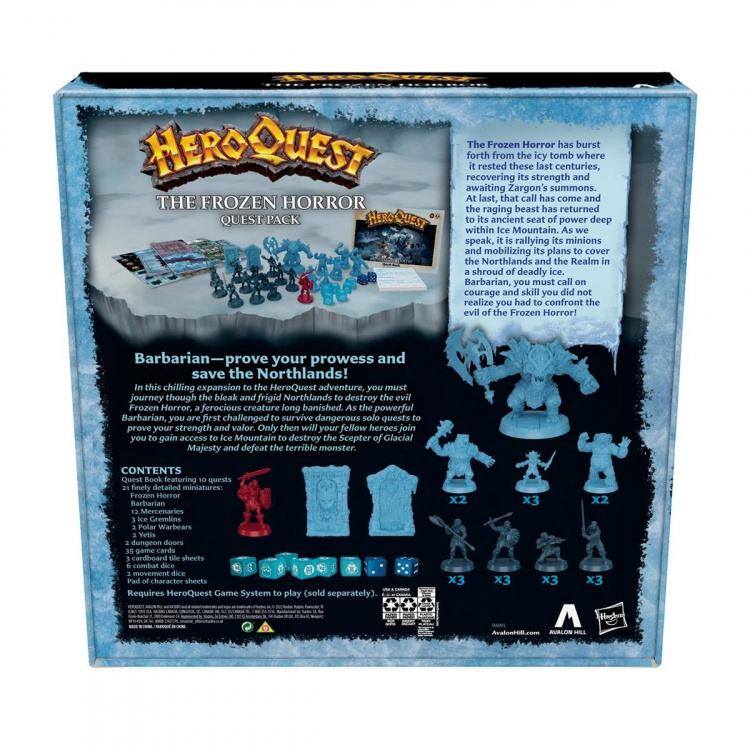 Hasbro HeroQuest Expansion Frozen Horror (EN)