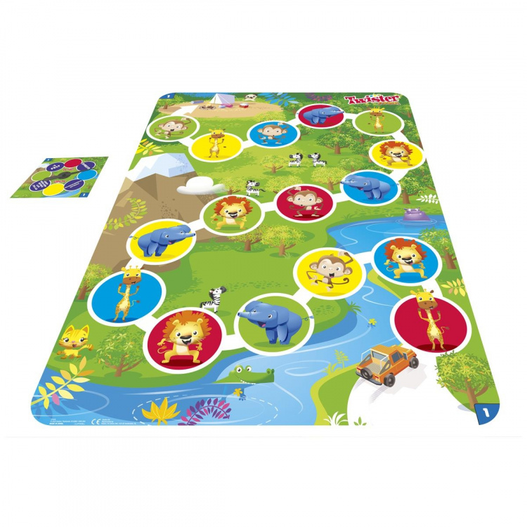 Hasbro Twister Junior 2 Spelletjes in 1 (DK/NEE)