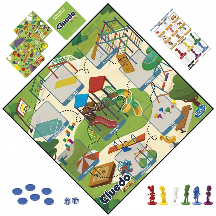 Hasbro Cluedo Junior 2 Spelletjes in 1 (DK/NEE)