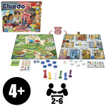 Hasbro Cluedo Junior 2 Spelletjes in 1 (DK/NEE)