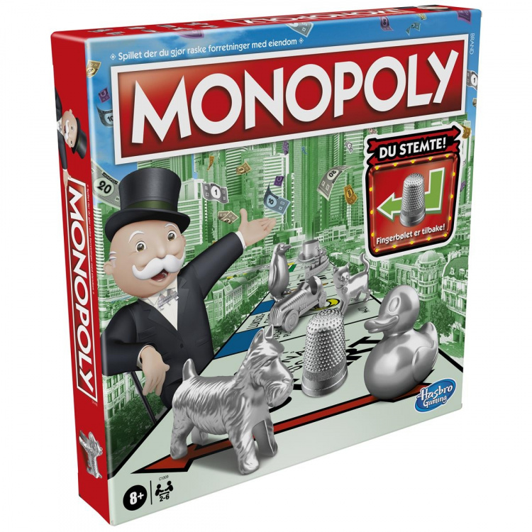 Hasbro Monopoly Klassiek (NO)
