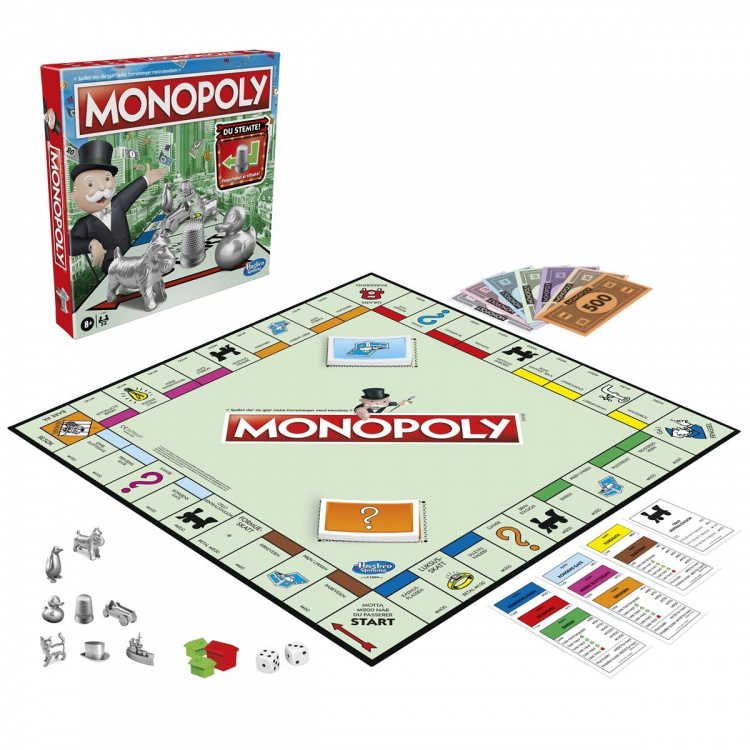 Hasbro Monopoly Klassiek (NO)