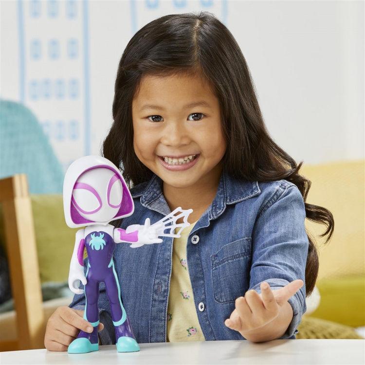 Spidey en zijn Verbazingwekkende Vrienden Supergrote 9 Inch Figuur Ghost Spider