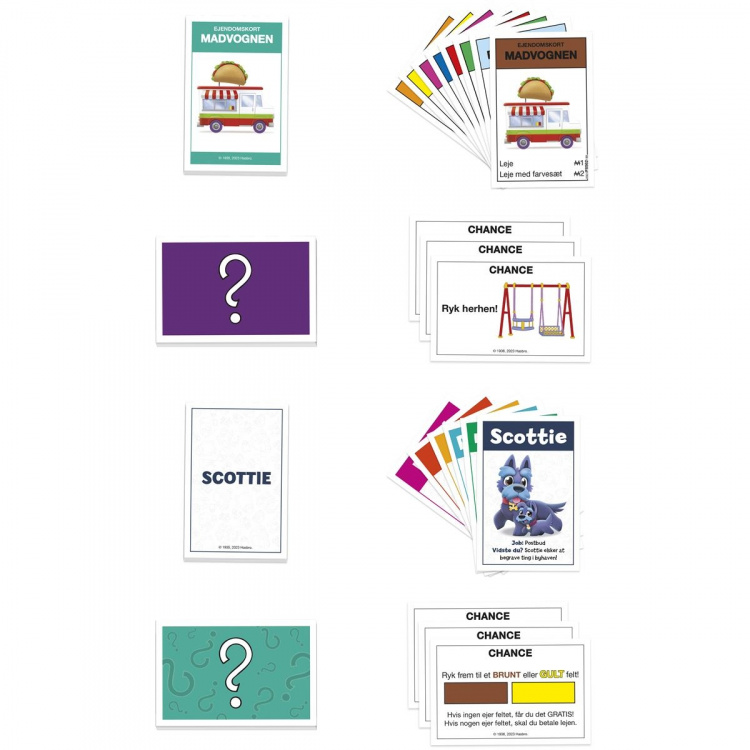 Hasbro Monopoly Junior 2 spellen in 1 (DK/NO)