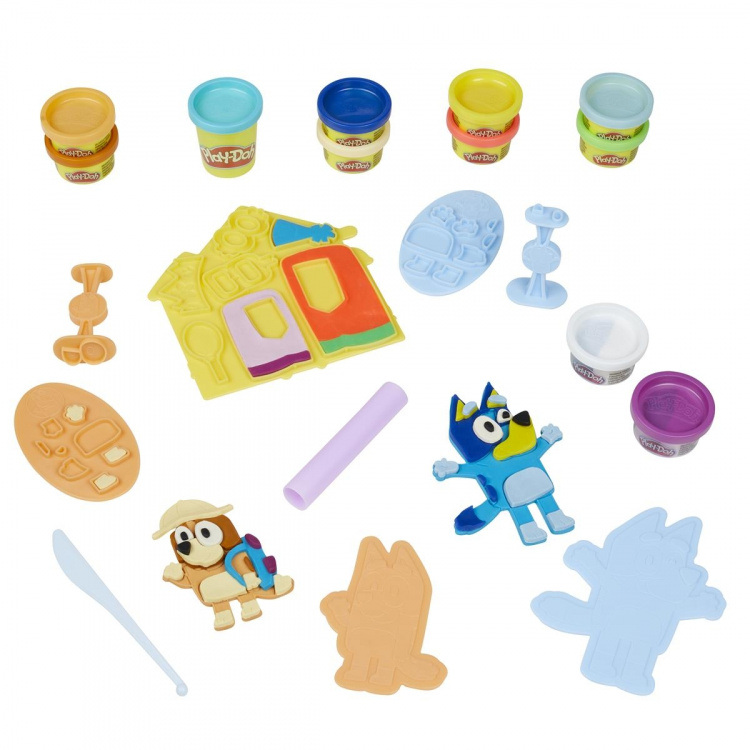 Hasbro Play-Doh Bluey Make \'n Mash Kostuums Speelset