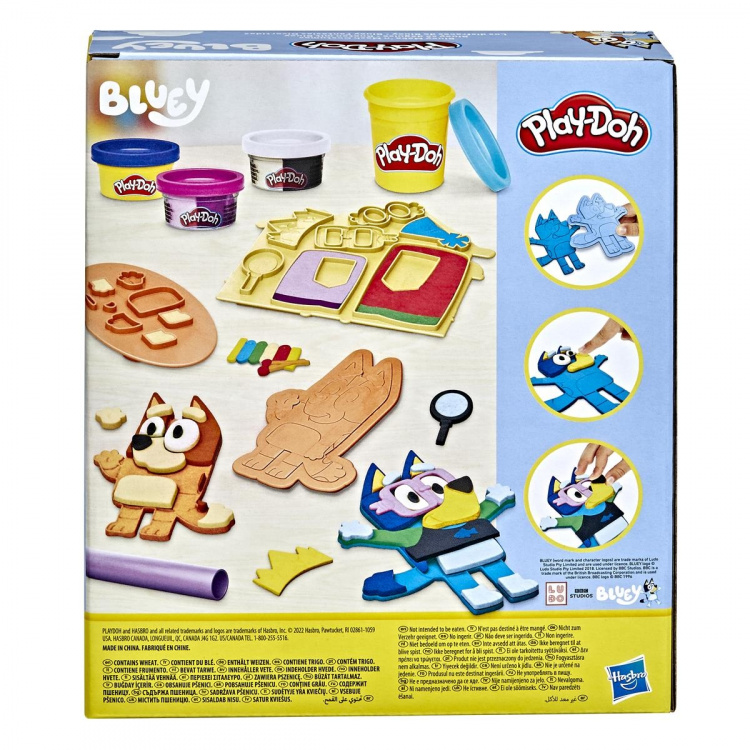 Hasbro Play-Doh Bluey Make \'n Mash Kostuums Speelset