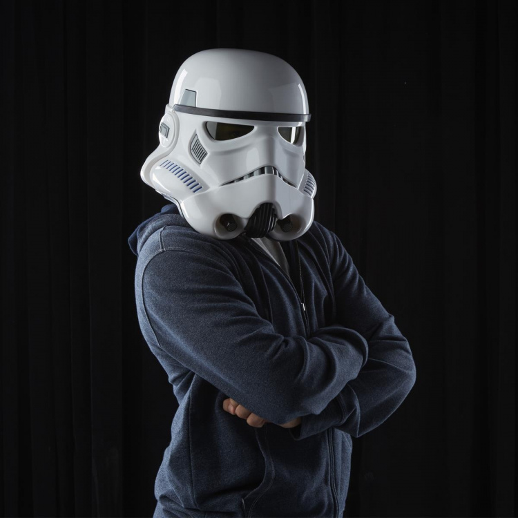 Star Wars De Zwarte Serie Elektronische Helm Keizerlijke Stormtrooper