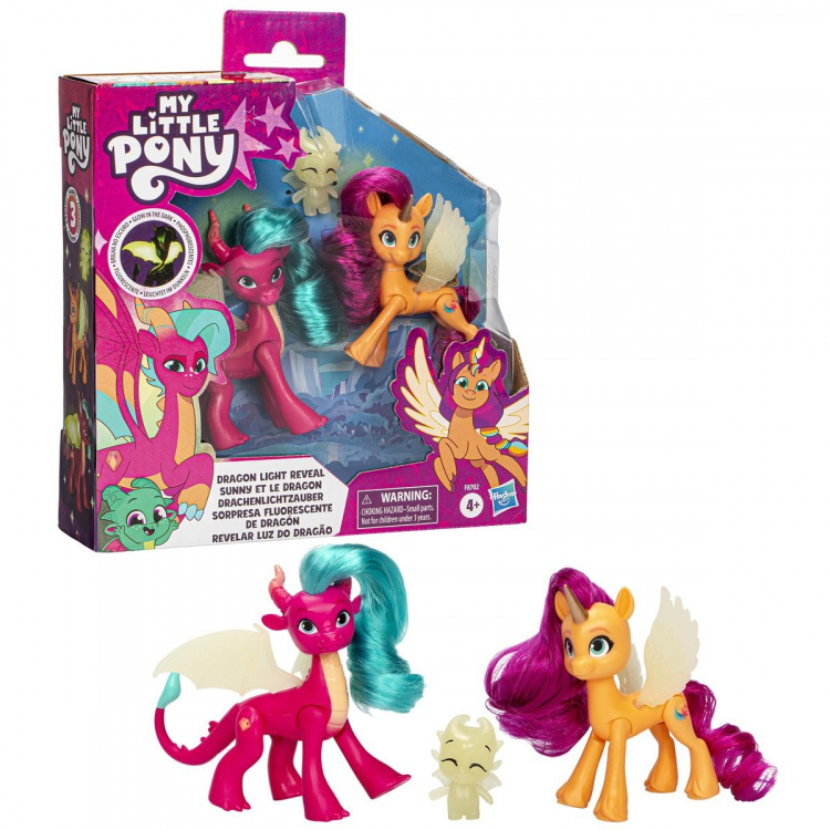Hasbro My Little Pony Draak Licht Onthulling