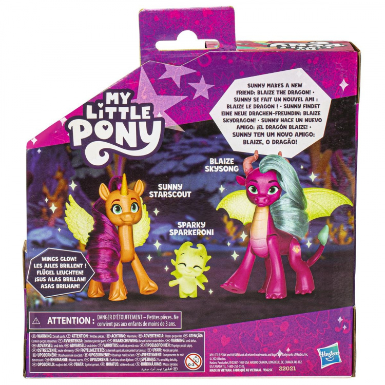 Hasbro My Little Pony Draak Licht Onthulling