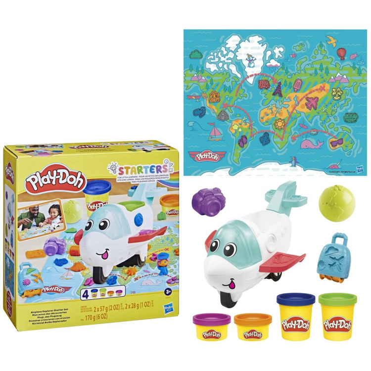 Play-Doh Starters Speelset Vliegtuig Explorer