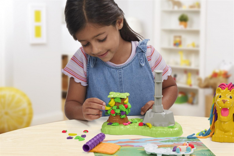 Play-Doh speelset volwassen manen leeuw en vrienden