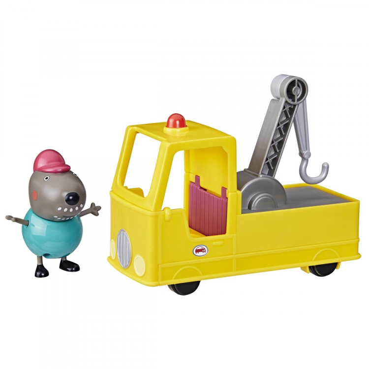 Hasbro Peppa Pig Opa Honden Takelwagen