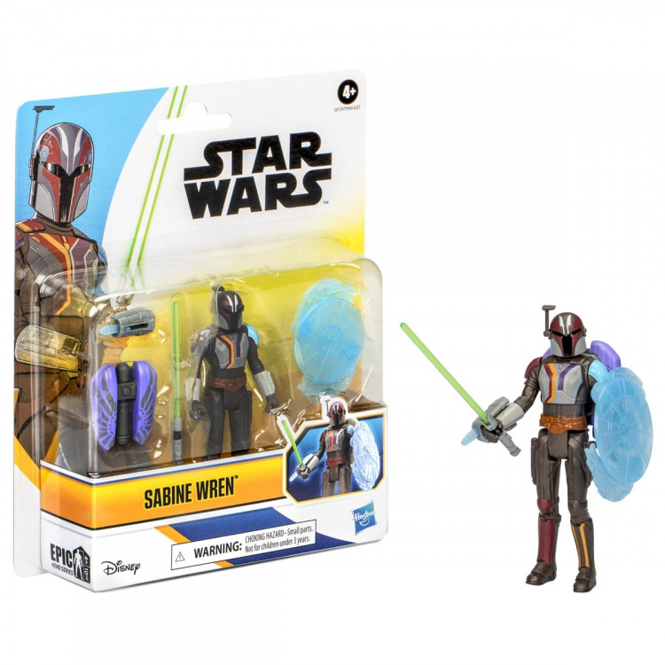 Star Wars Epic Hero Series 4 Inch Deluxe Figuur Sabine Wren Star Wars Epic Hero Series 4 Inch Deluxe Figuur Sabine Wren