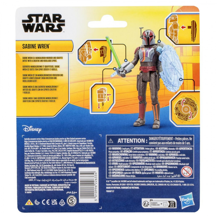 Star Wars Epic Hero Series 4 Inch Deluxe Figuur Sabine Wren Star Wars Epic Hero Series 4 Inch Deluxe Figuur Sabine Wren