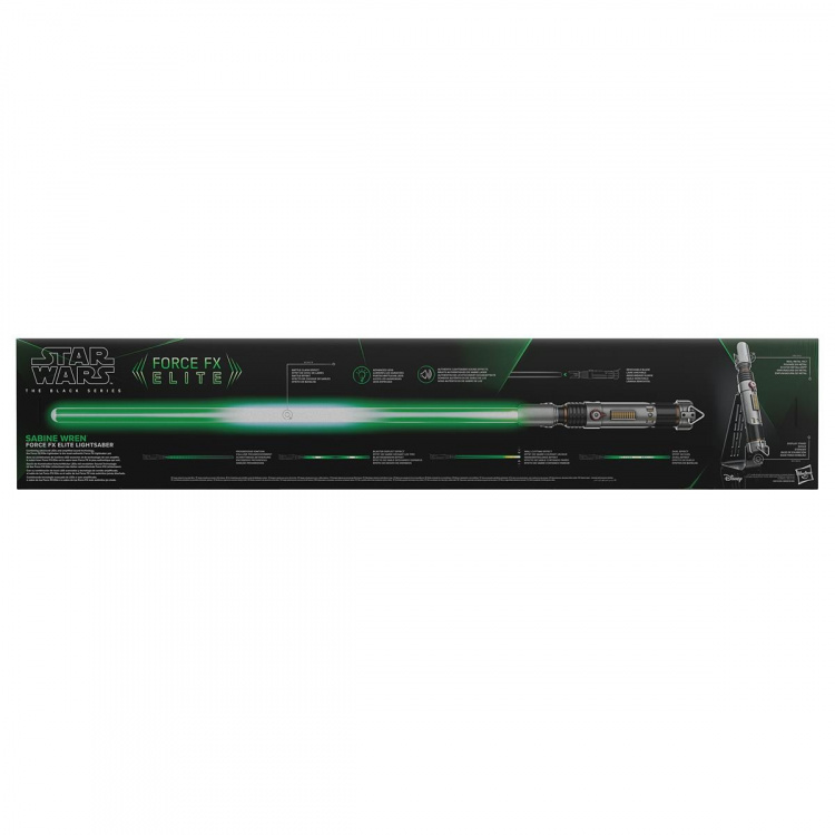 Star Wars De Zwarte Serie Force FX Elite Lichtzwaard Sabine Wren