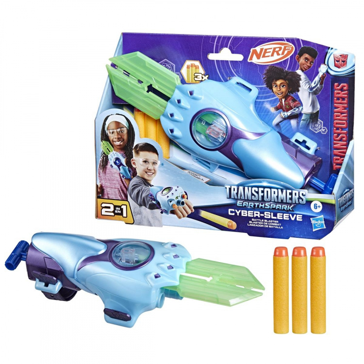 Transformers EarthSpark Rollenspel Cyber-mouw Blaster