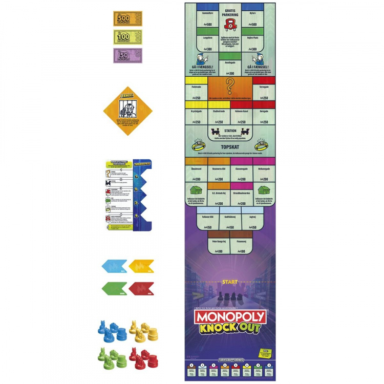 Hasbro Monopoly Knockout (DK)
