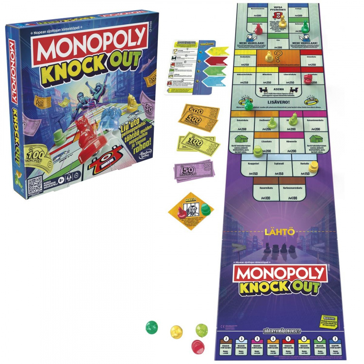 Hasbro Monopoly Knockout (FI)