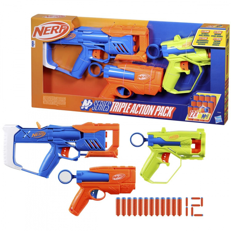 NERF N-serie drievoudig actiepakket