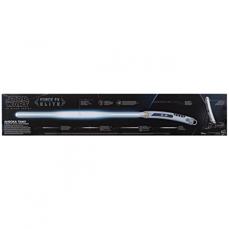 Star Wars De Zwarte Serie Force FX Elite Lichtzwaard Ashoka