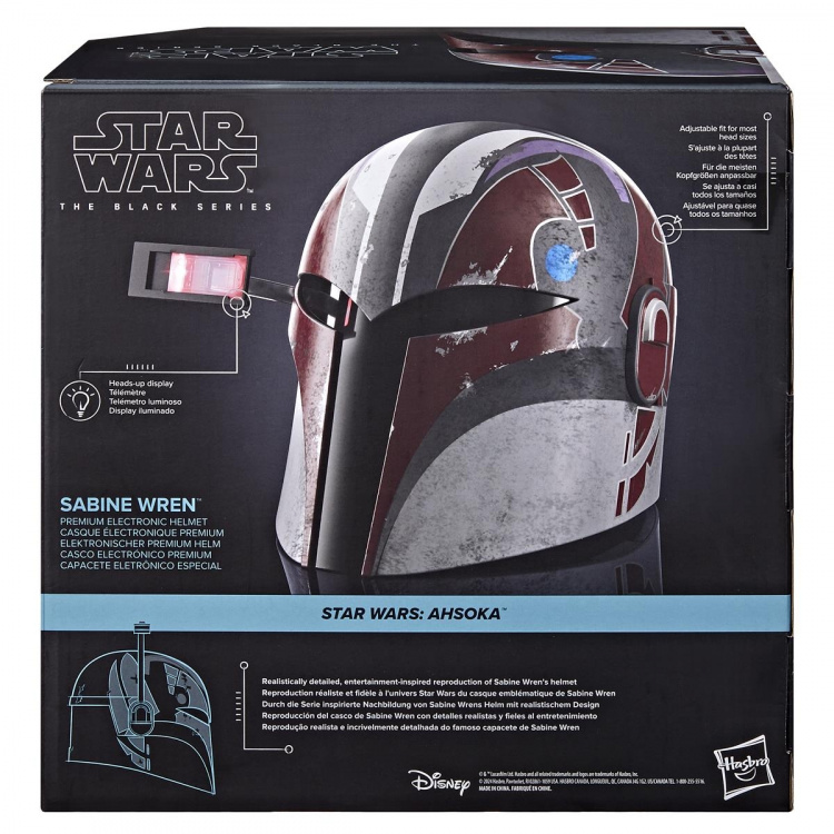 Star Wars De Zwarte Serie Elektronische Helm Sabine Wren