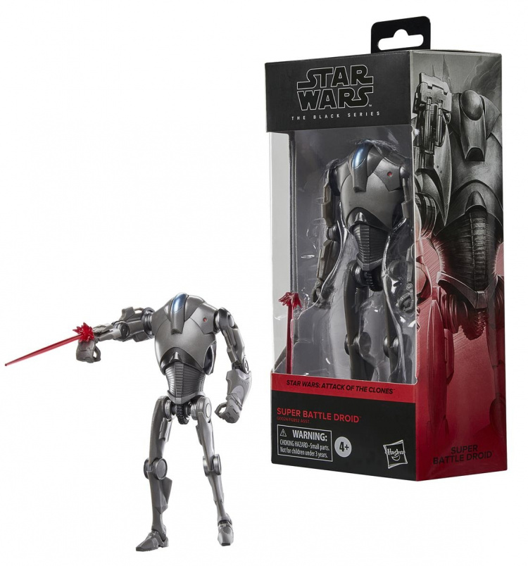 Star Wars De Zwarte Serie 6 Inch Figuur Super Battle Droid