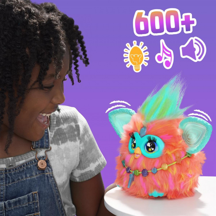 Hasbro Furby Interactief Pluchen Speelgoed Koraal (EN) Hasbro Furby Interactief Pluchen Speelgoed Koraal (EN)