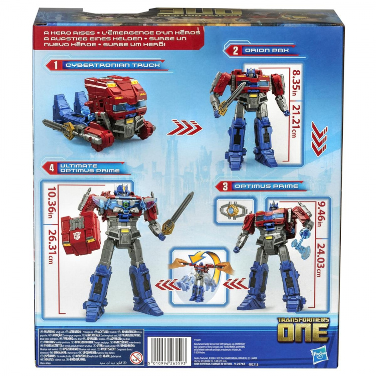 Transformers Eén Power Flip Optimus
