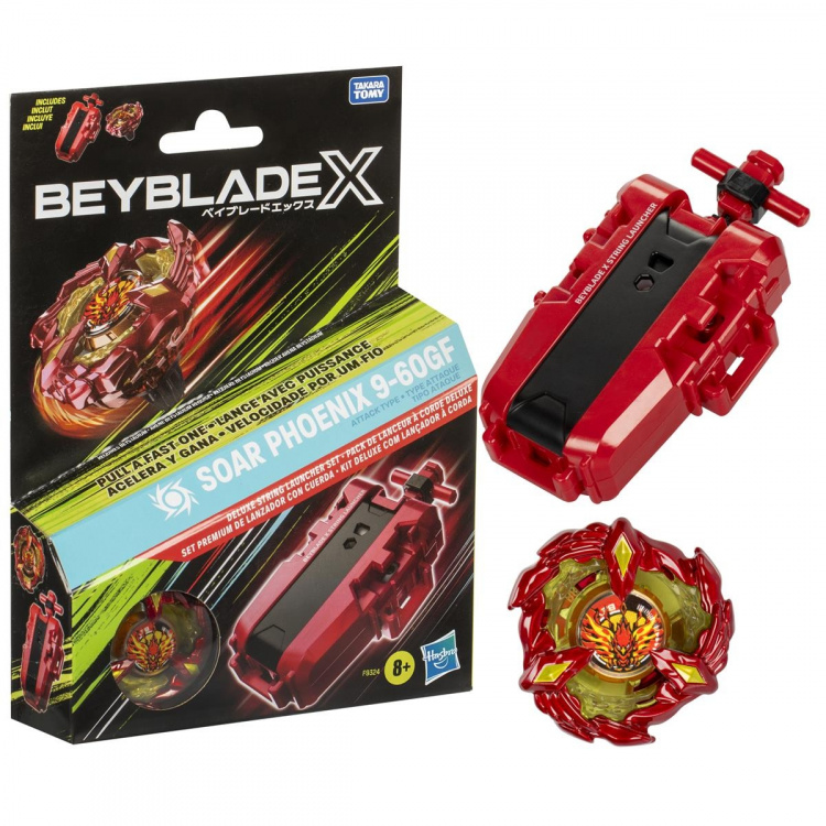 Hasbro Beyblade Burst BBX Deluxe Lanceerinrichting & Top Soar Phoenix 9-60GF