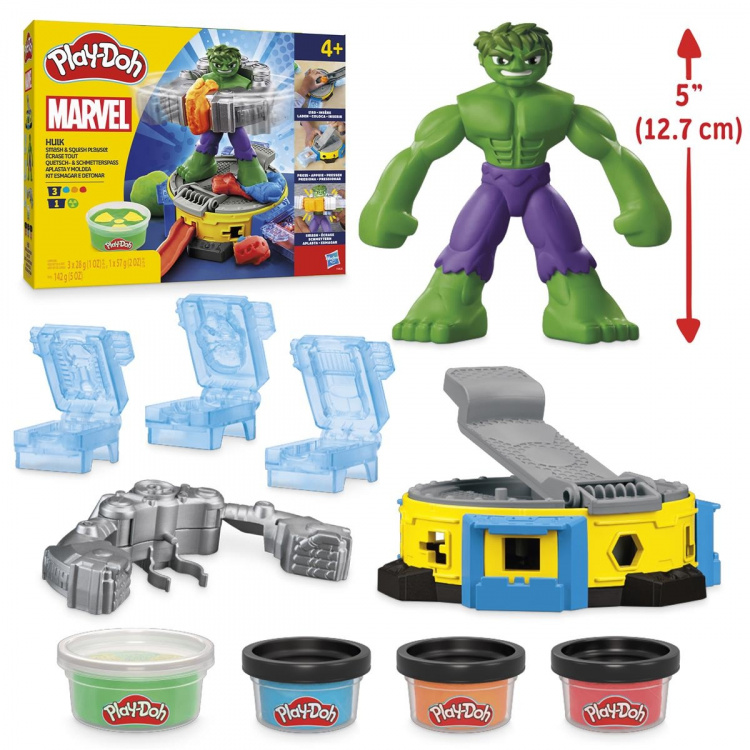 Play-Doh Marvel Hulk & Squish Speelset