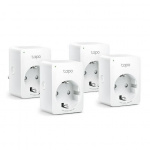 TP-Link Tapo Mini Slimme Wi-Fi-contactdoos (4-pak) /Tapo P100