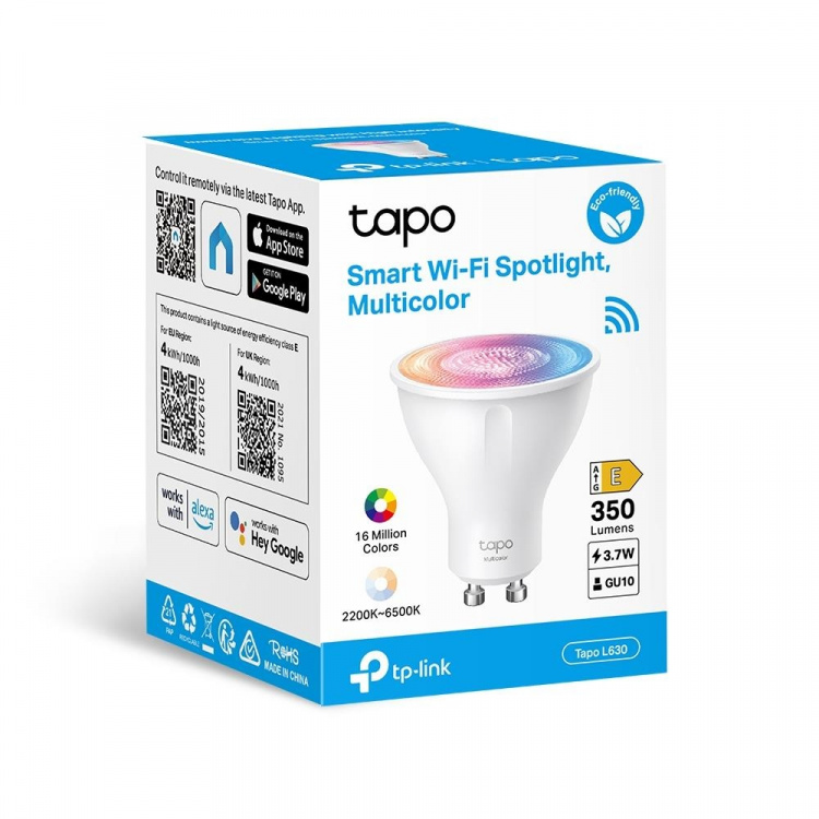 TP-Link Tapo Slimme Wi-Fi Spot, Veelkleurig /Tapo L630