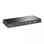 TP-Link 18-poorts Gigabit Easy Smart Switch met 16-poorts PoE+
