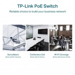 TP-Link 18-poorts Gigabit Easy Smart Switch met 16-poorts PoE+