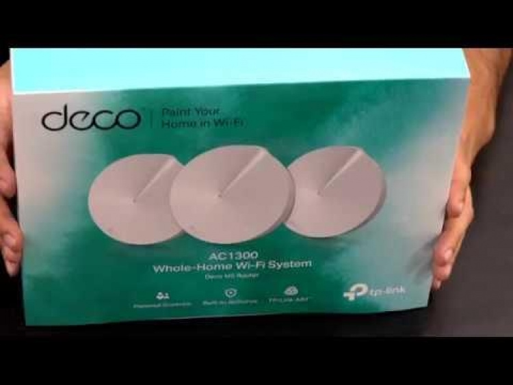 TP-Link Deco M5 (2-pack) AC1300 Wi-Fi-netwerksysteem voor het hele huis TP-Link Deco M5 (2-pack) AC1300 Wi-Fi-netwerksysteem voor het hele huis