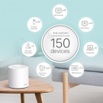 TP-Link Deco X60 (3-pack) Wi-Fi 6 AX Wi-Fi-systeem met netwerk voor het hele huis