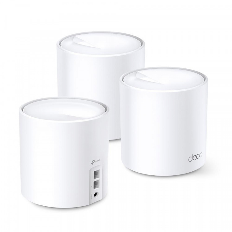 TP-Link Deco X20 (3-pack) Wi-Fi 6 AX1800 Wi-Fi-systeem voor het hele huis Mesh TP-Link Deco X20 (3-pack) Wi-Fi 6 AX1800 Wi-Fi-systeem voor het hele huis Mesh
