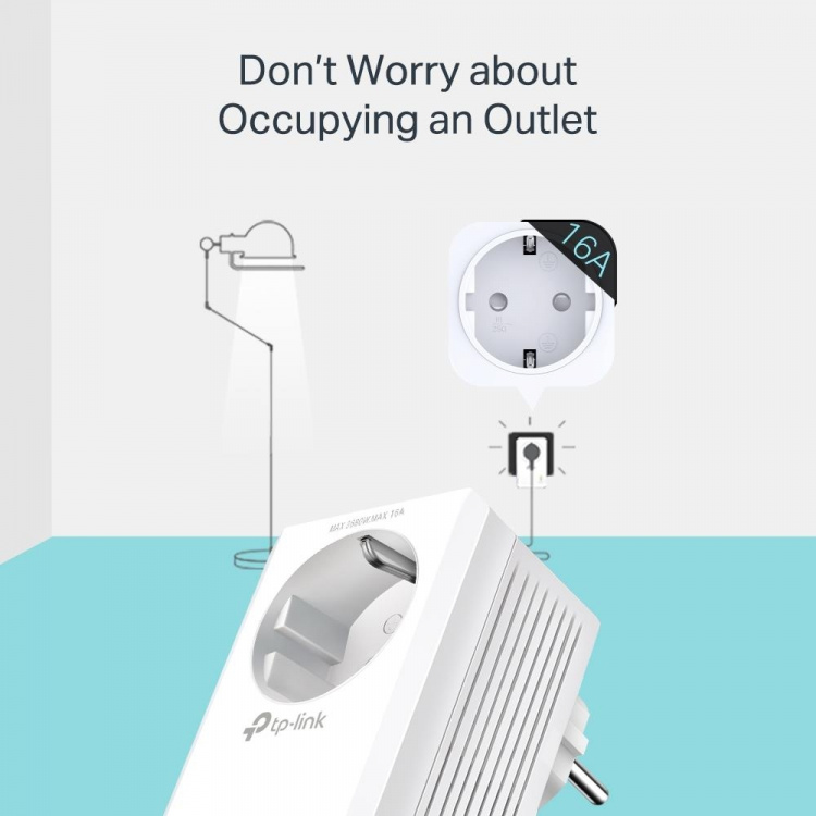 TP-Link AV1000 Gigabit Passthrough Powerline ac Wi-Fi Kit / TL-WPA7617 KIT