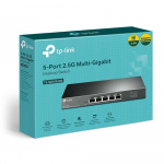 TP-Link 5-poorts 2.5G Multi-Gigabit desktopswitch TP-Link 5-poorts 2.5G Multi-Gigabit desktopswitch