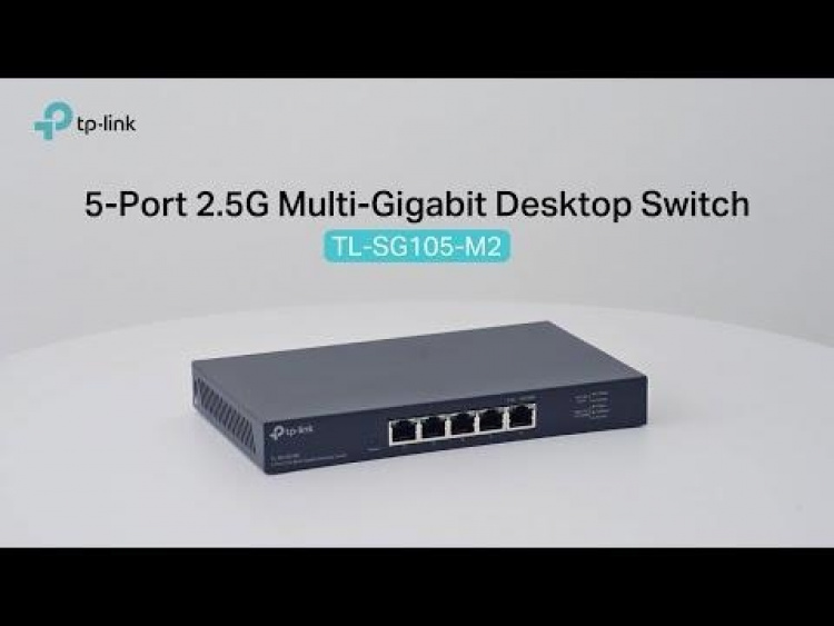 TP-Link 5-poorts 2.5G Multi-Gigabit desktopswitch TP-Link 5-poorts 2.5G Multi-Gigabit desktopswitch