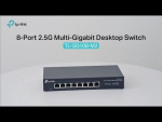 TP-Link 8-poorts 2,5G Multi-Gigabit desktopswitch