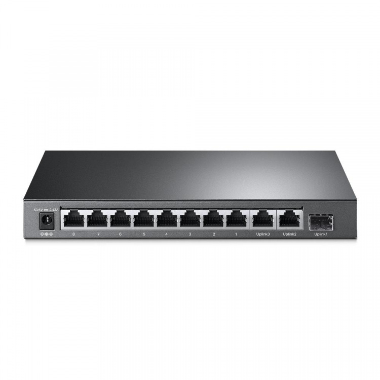 TP-Link 10-poorts Gigabit desktopswitch met 8-poorts PoE+
