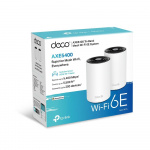 TP-Link Deco XE75 (2-pack) Wi-Fi 6E AXE5400 Wi-Fi-systeem voor het hele huis Mesh TP-Link Deco XE75 (2-pack) Wi-Fi 6E AXE5400 Wi-Fi-systeem voor het hele huis Mesh