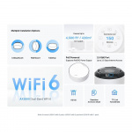 TP-Link Deco X50-PoE WiFi 6 AX3000 Mesh-systeem met PoE (2-pak)