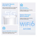 TP-Link Deco X50 AX3000 5G Wi-Fi-6 gateway voor Wi-Fi-netwerk voor het hele huis TP-Link Deco X50 AX3000 5G Wi-Fi-6 gateway voor Wi-Fi-netwerk voor het hele huis