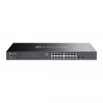 TP-Link JetStream 18-poorts Gigabit Smart Switch met 16-poorts PoE+ TP-Link JetStream 18-poorts Gigabit Smart Switch met 16-poorts PoE+