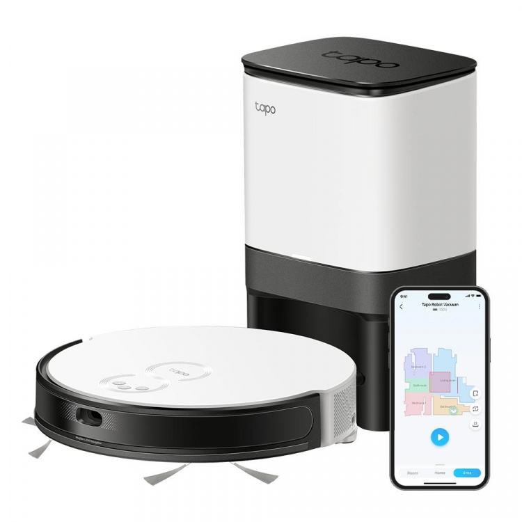 TP-Link Tapo MagSlim LiDAR Navigatie Robot Stofzuiger & Mop+ Smart Auto-Empty Dock /Tapo RV20 Mop Plus TP-Link Tapo MagSlim LiDAR Navigatie Robot Stofzuiger & Mop+ Smart Auto-Empty Dock /Tapo RV20 Mop Plus